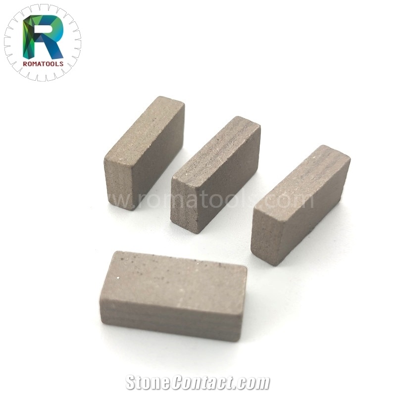 20X5.4/4.8X10mm Romatools Basalt Gangsaw Diamond Segments