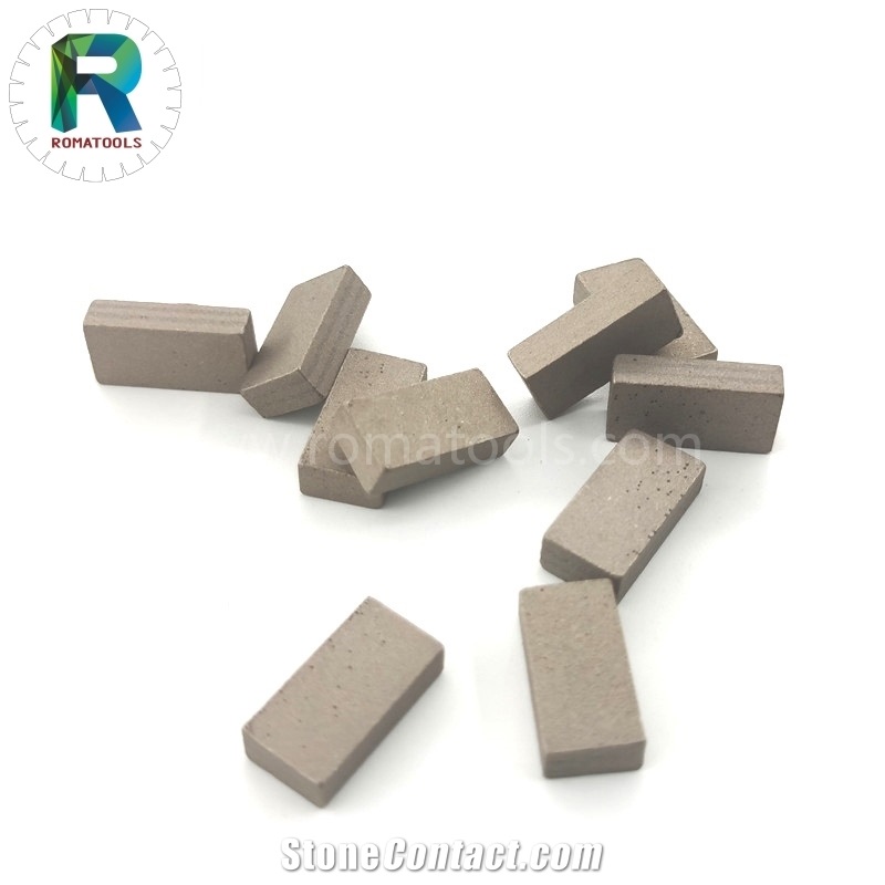 20X5.4/4.8X10mm Romatools Basalt Gangsaw Diamond Segments