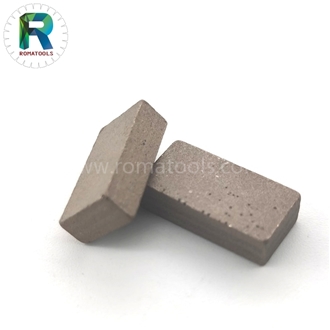20X5.4/4.8X10mm Romatools Basalt Gangsaw Diamond Segments 20X5.4/4.8X10mm Romatools Basalt Gangsaw Diamond Segments