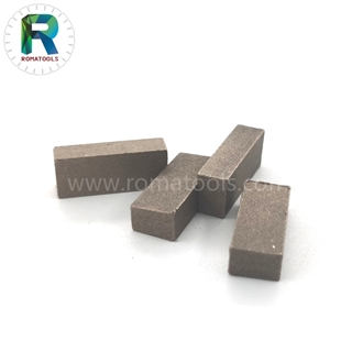 20X5.4/4.8X8mm Romatools Gangsaw Diamond Segments Cut Marble