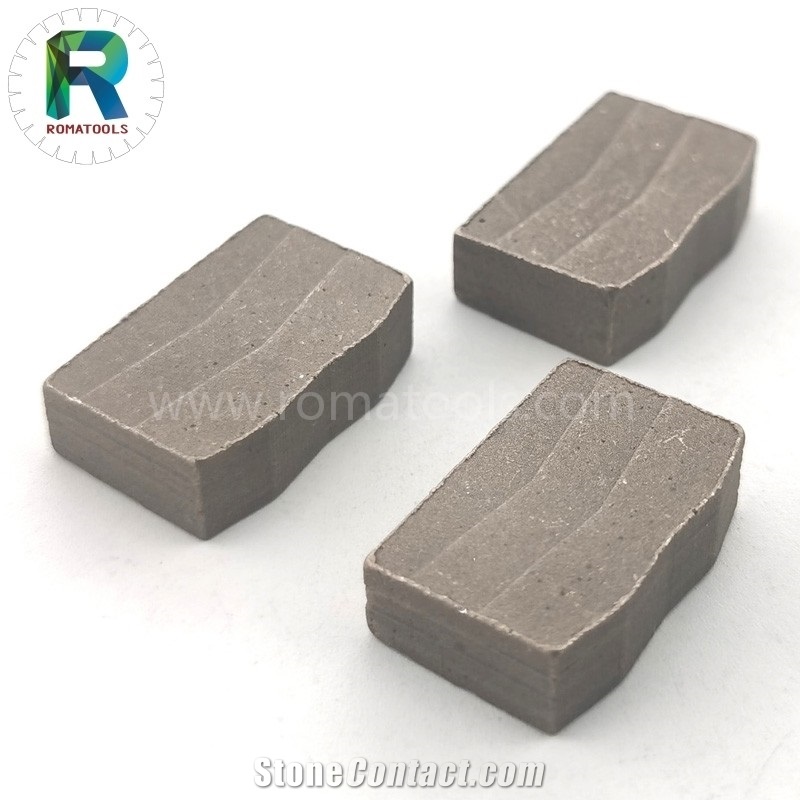 24X7.4/6.6X15mm Romatools Granite Diamond Segments Pakistan