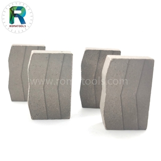 24X7.4/6.6X15mm Romatools Granite Diamond Segments Pakistan