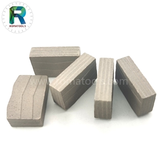 24X7.4/6.6X15mm Romatools Granite Diamond Segments Pakistan