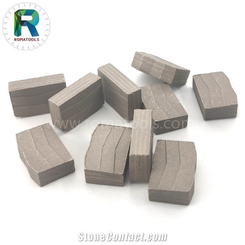 24X7.4/6.6X15mm Romatools Granite Diamond Segments Pakistan