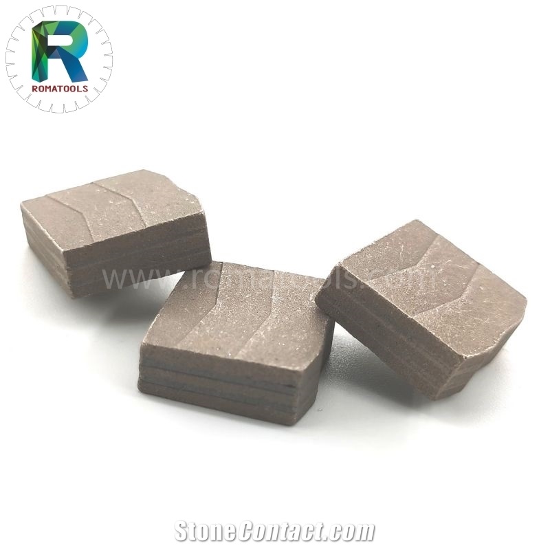 24X7.4/6.6X20mm Romatools Granite Diamond Segments Pakistan