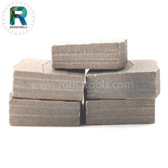 24X7.4/6.6X20mm Romatools Granite Diamond Segments Pakistan