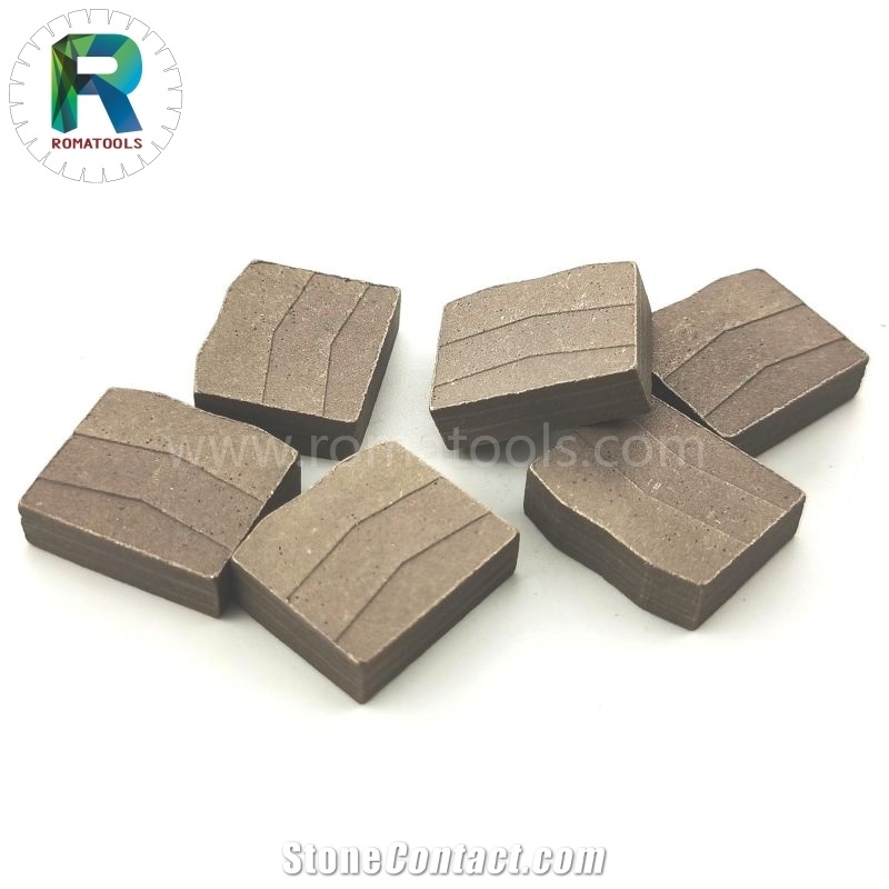24X7.4/6.6X20mm Romatools Granite Diamond Segments Pakistan