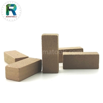 24X7.5X10 Romatools Marble Travertine Diamond Segments Iran