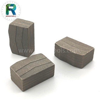 2M 24X10.6/9.8X15mm Romatools Granite Diamond Segments