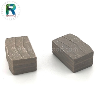 2M 24X10.6/9.8X15mm Romatools Granite Diamond Segments