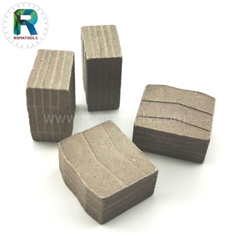 3000Mm 24X12.5/11.5X20mm Romatools Granite Diamond Segments