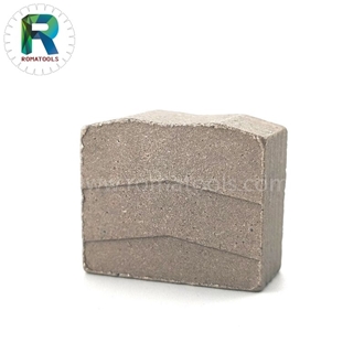 3000Mm 24X12.5/11.5X20mm Romatools Granite Diamond Segments
