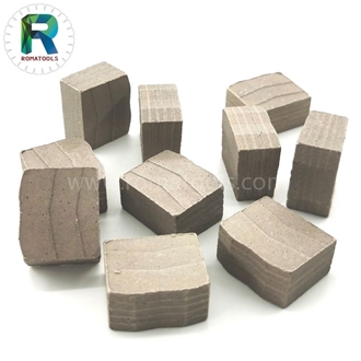 3000Mm 24X12.5/11.5X20mm Romatools Granite Diamond Segments