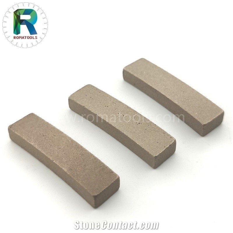 40X5.5X10mm Romatools Marble Diamond Segments Horizontal Cut