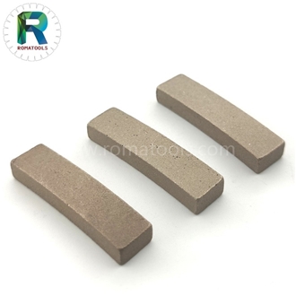 40X5.5X10mm Romatools Marble Diamond Segments Horizontal Cut