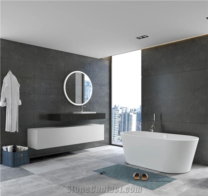 Petit Granit Limestone Slabs Bathroom Tiles