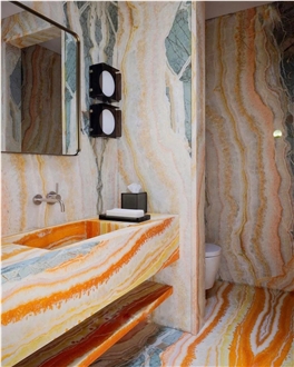 Van Gogh Onyx Slabs Wall Tiles