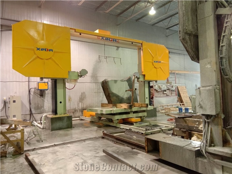 KXJ1500B/1800B/KXJ2200B  Mono Wire Saw Block Squaring Machine