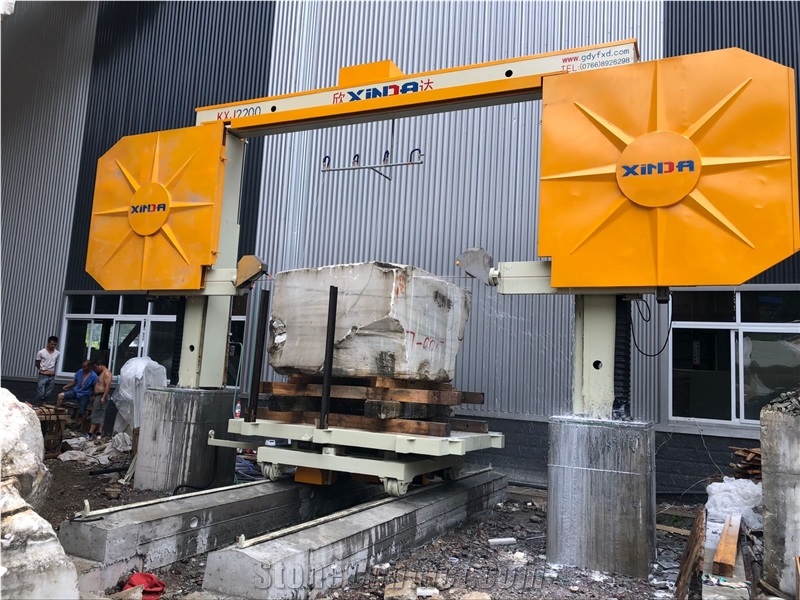 KXJ2200C Mono Wire Saw Block Trimming Machine