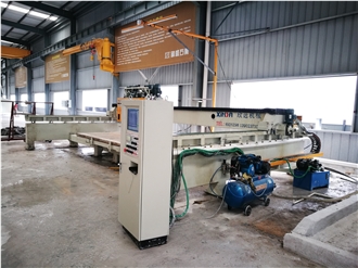 QMJ-470 Bridge Type Eight Heads Automatic Marble Polishing Machine