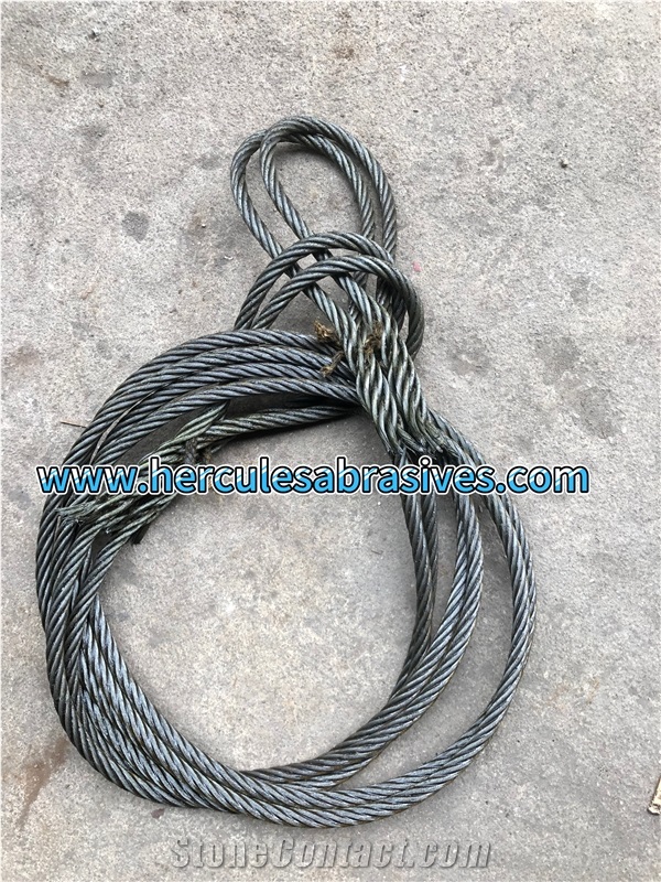 Steel Tower Crane Wire Rope Sling For Stone Factory