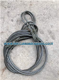 Steel Tower Crane Wire Rope Sling For Stone Factory