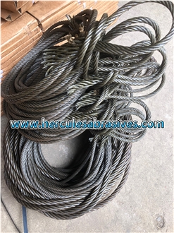 Steel Tower Crane Wire Rope Sling For Stone Factory