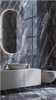 Cascata Grey Marble Slabs