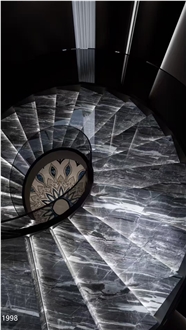 Cascata Grey Marble Slabs