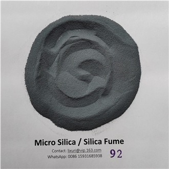 Densified Micro Silica Fume 92% Low Ph Concrete Additives