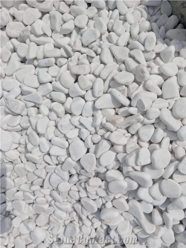 White, Yellow, Grey, Brown And Mix Pebble Stone And Crushed