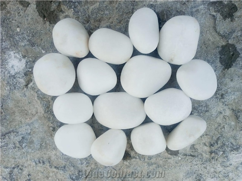 White, Yellow, Grey, Brown And Mix Pebble Stone And Crushed