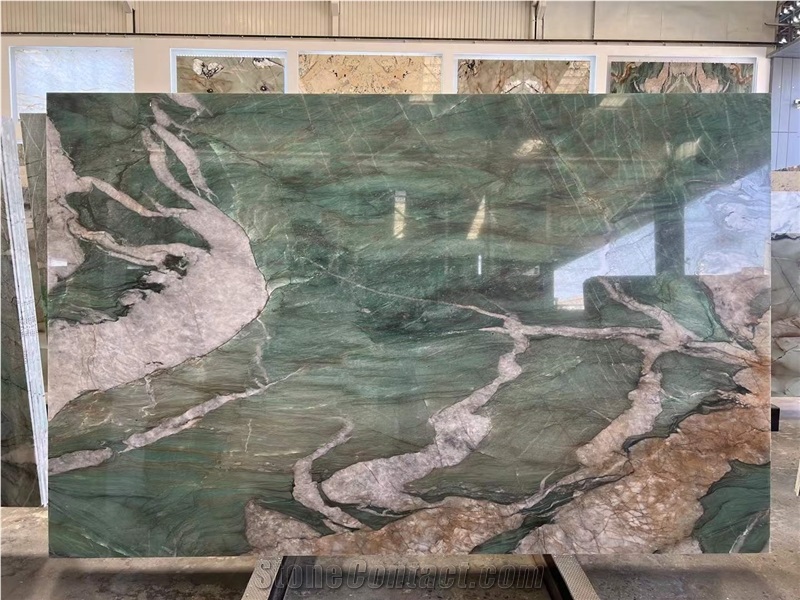 Botanic Wave Quartzite Polished Slabs