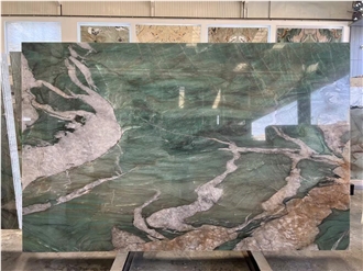 Botanic Wave Quartzite Polished Slabs