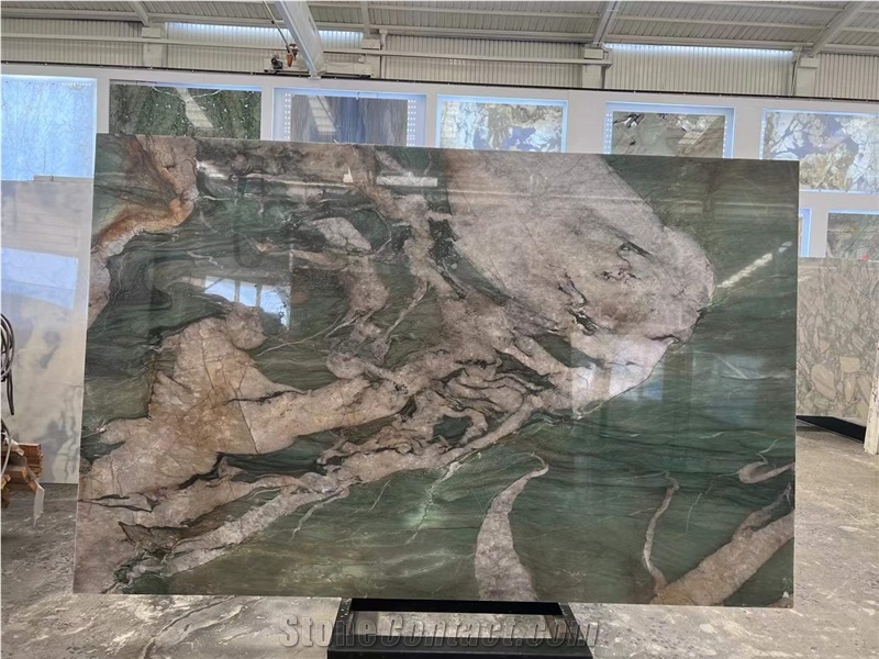 Botanic Wave Quartzite Polished Slabs