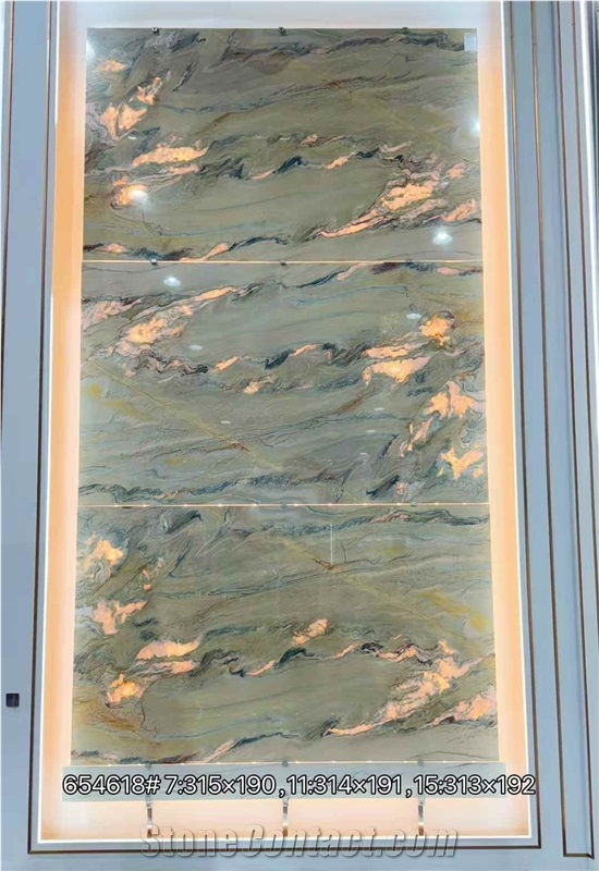 Calacatta Macaubas Quartzite Big Slabs