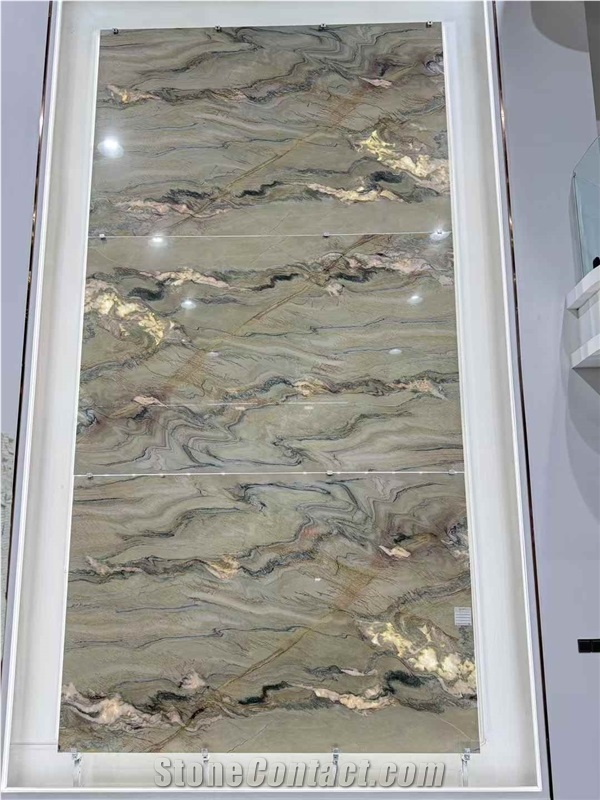 Calacatta Macaubas Quartzite Big Slabs