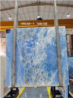 Golden Blue Onyx Slabs