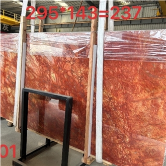 Rosso Damasco Marble  Floor Tile