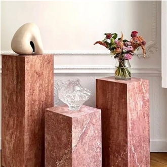 Rosso Damasco Marble  Floor Tile