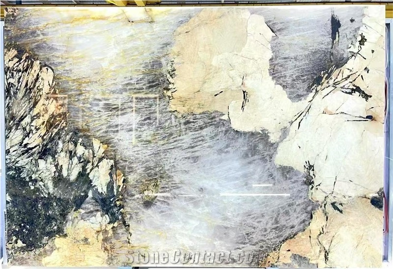 Beige Patagonia Quartzite Slabs