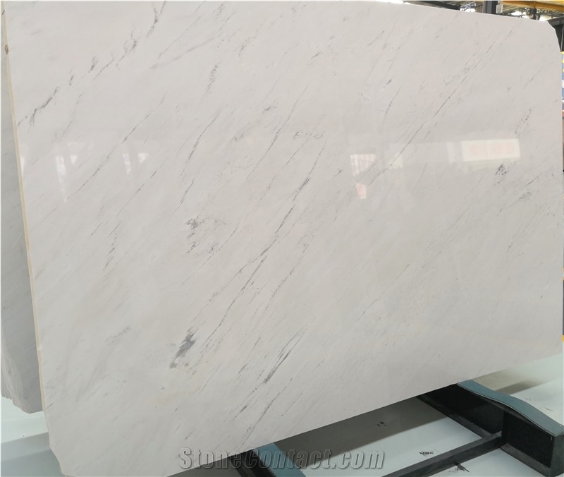 Macedonia Sivec White Marble Slabs