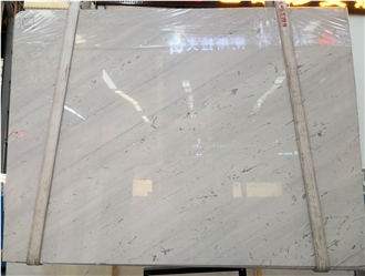 Macedonia Sivec White Marble Slabs