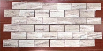 Palissandro White Marble Mosaic Tiles