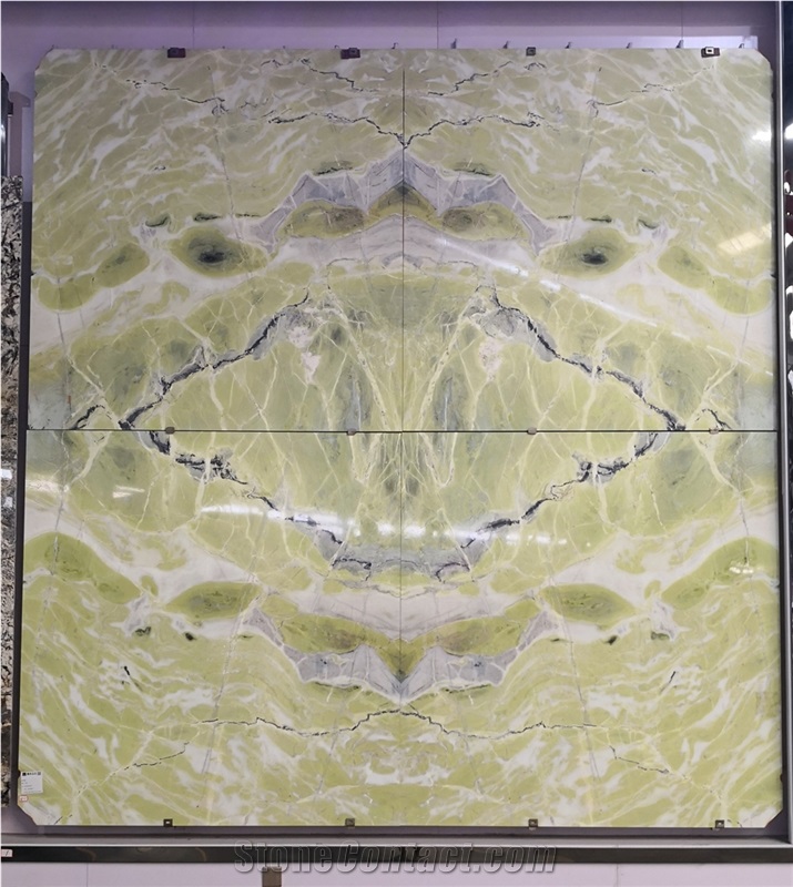Wholesale New Polished Irish Green Marble Slab Marble Slabs