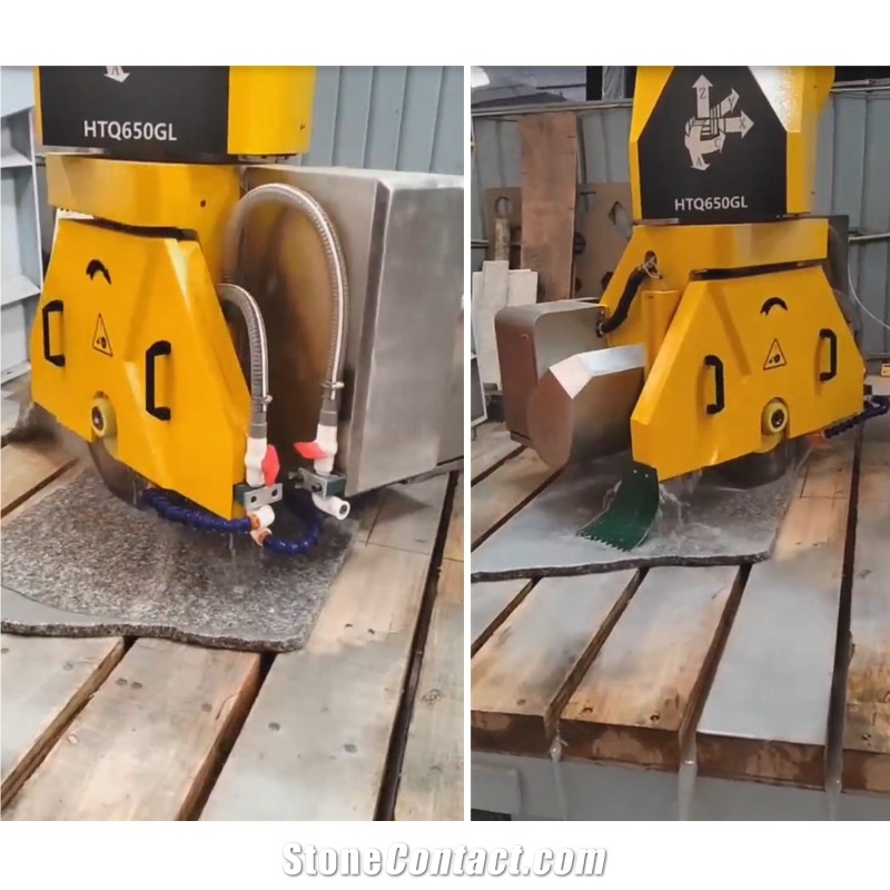5 Axis CNC Bridge Saw Stone Cutting Machine