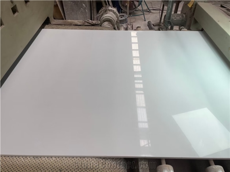 Super White Artificial Stone Slabs
