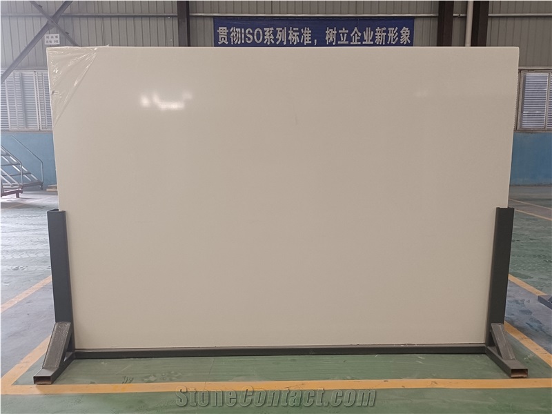 White Grain Terrazzo Slabs