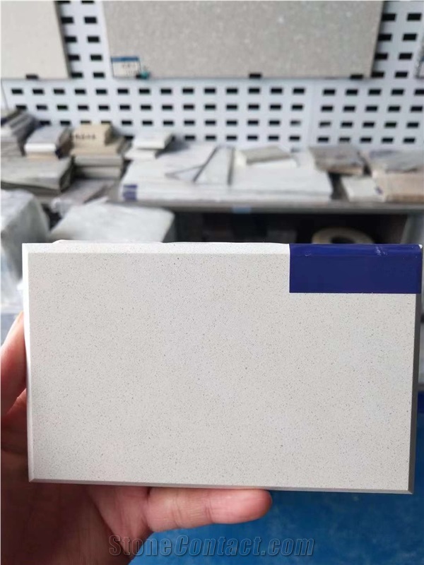 White Grain Terrazzo Slabs