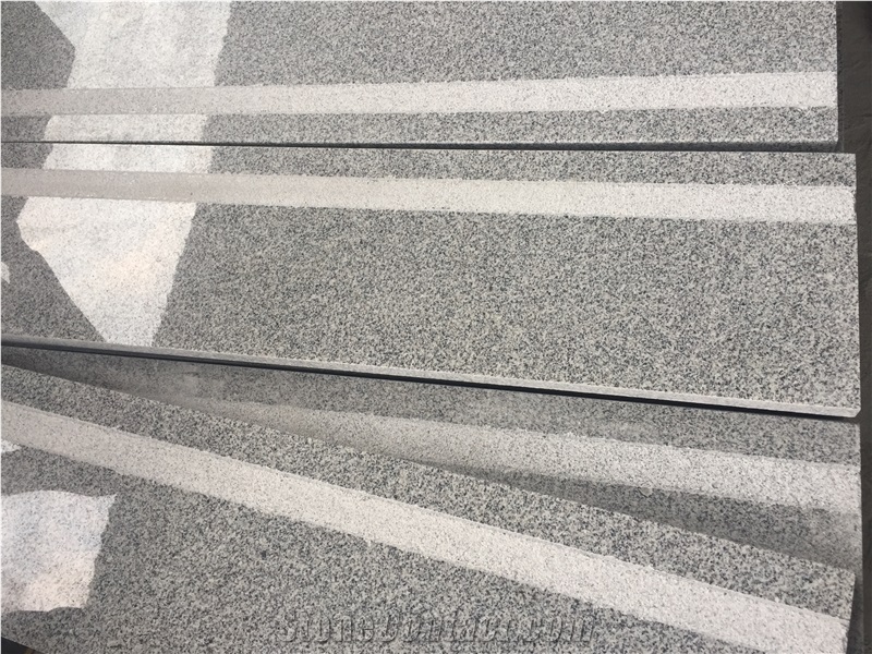 China New G603 Granite Polished Steps & Stairs